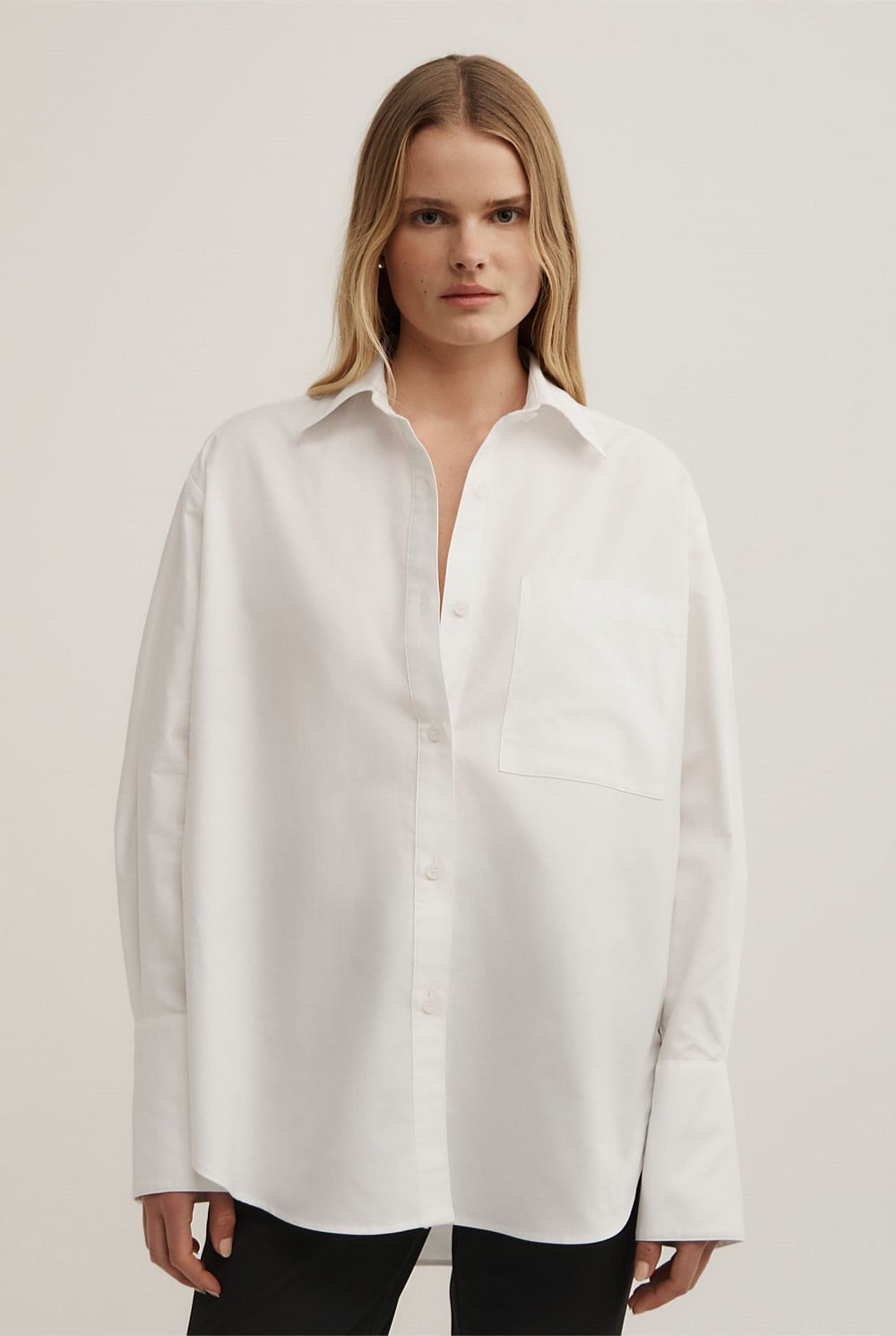 Cotton Oxford Shirt
