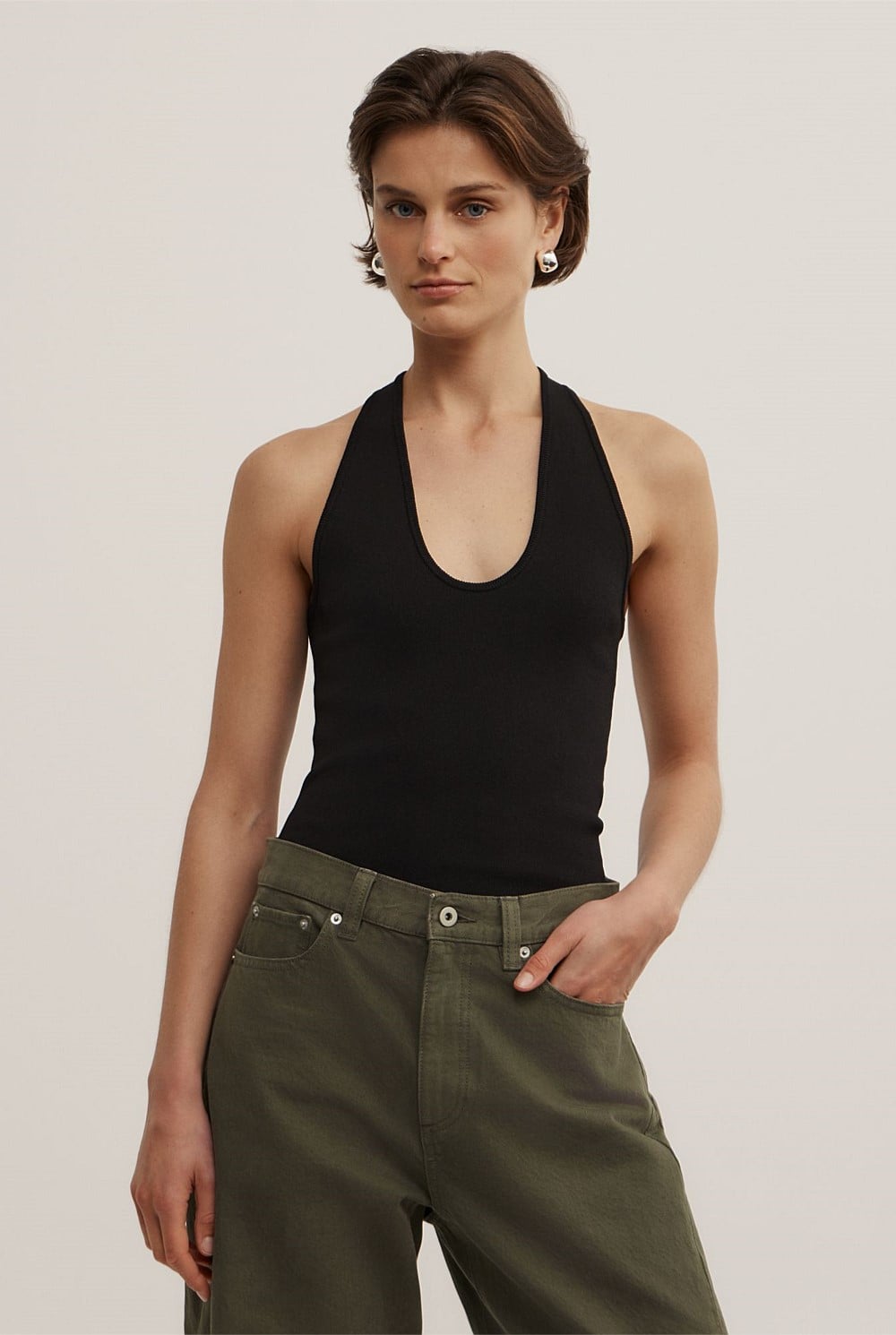 Scoop Knit Tank