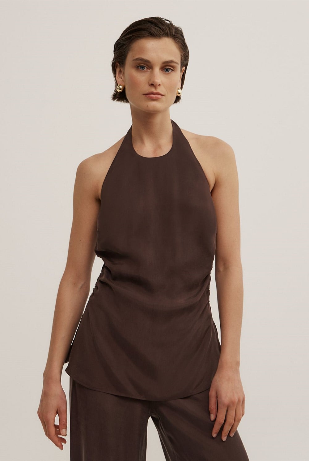Halter Detail Top