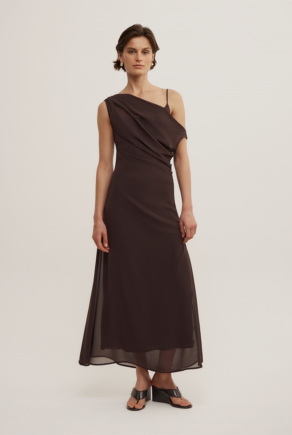 Soft Asymmetric Dress