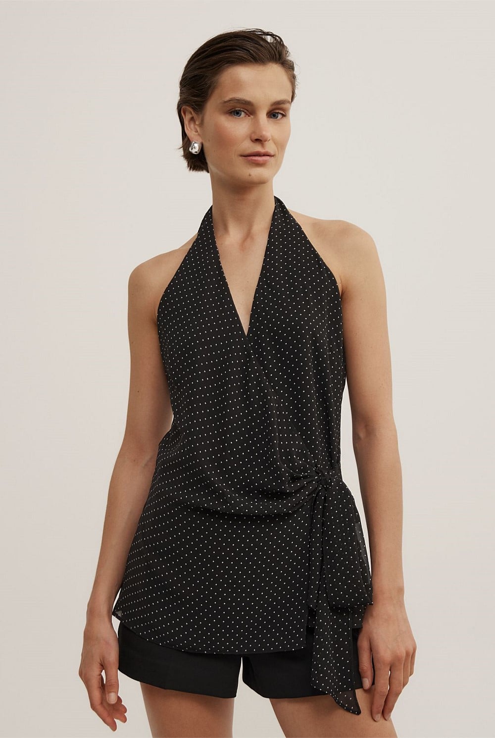 Wrap Halter Top