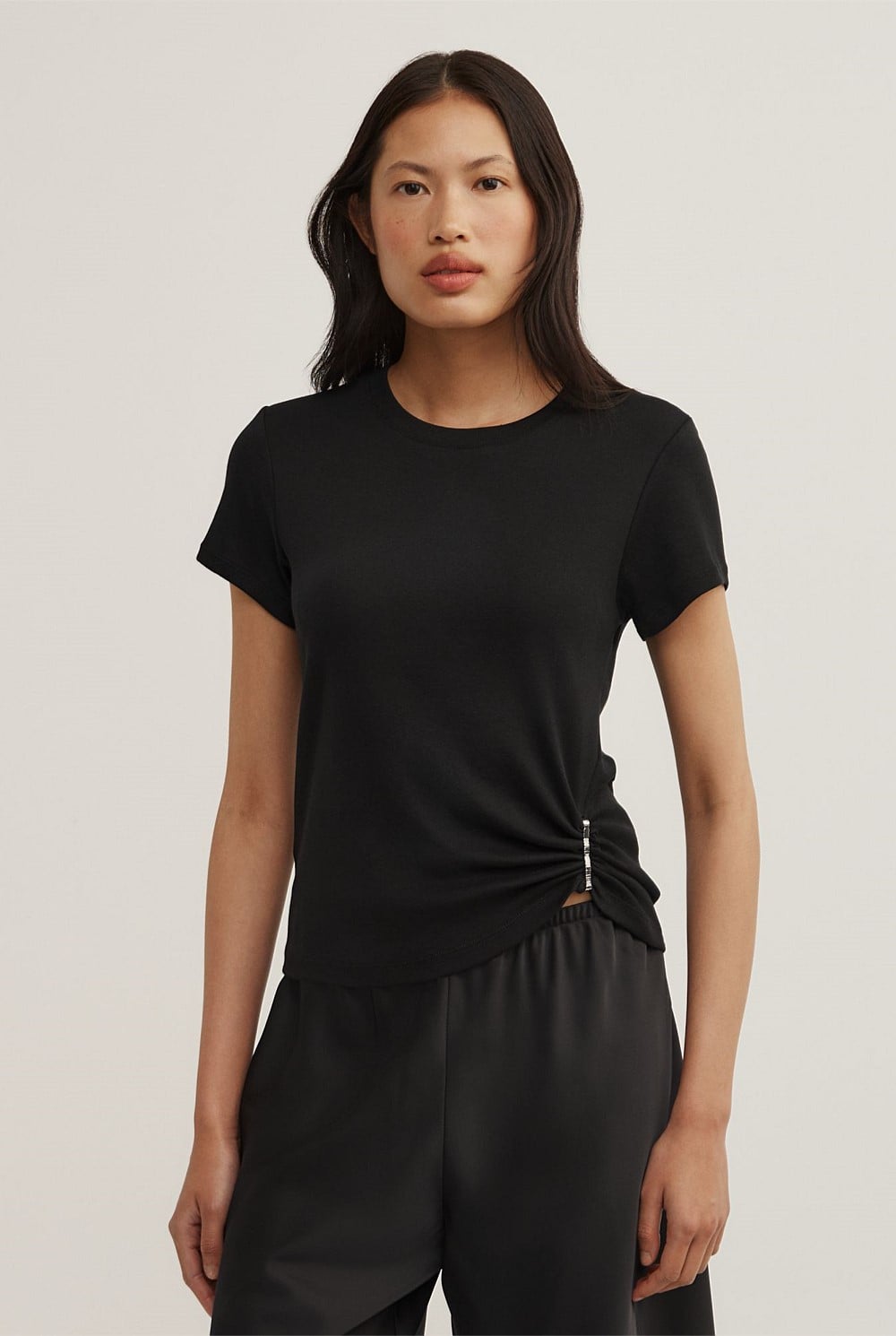 Trim Detail Baby T-Shirt