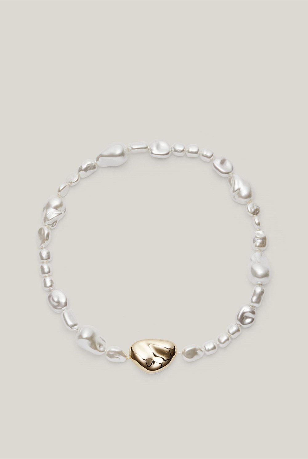 Olive Pearl Necklace