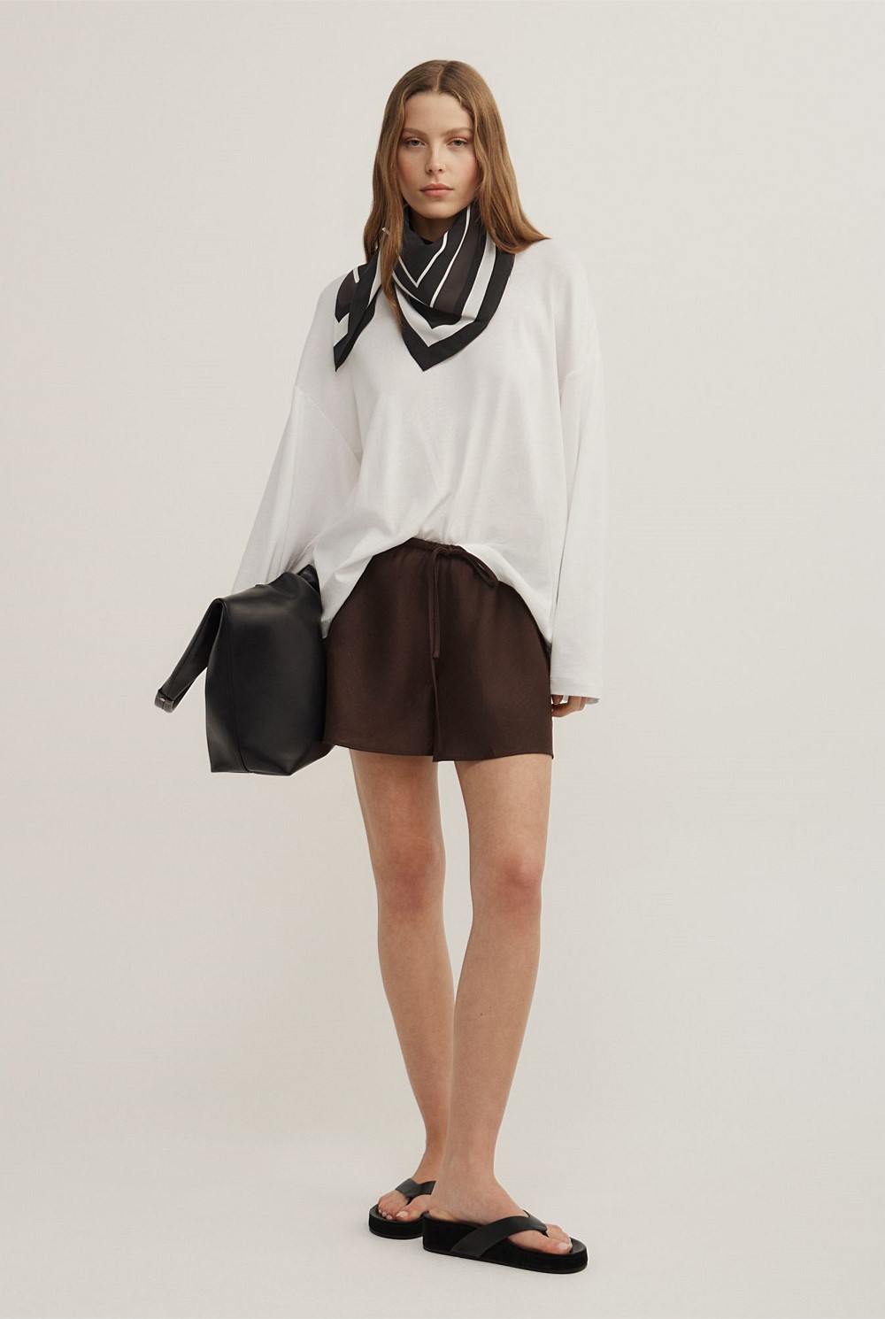 Bias Cut Shorts