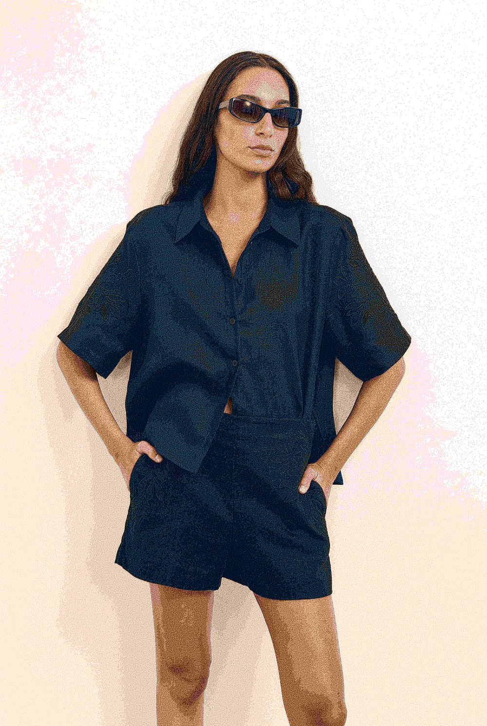 Cutwork Shorts