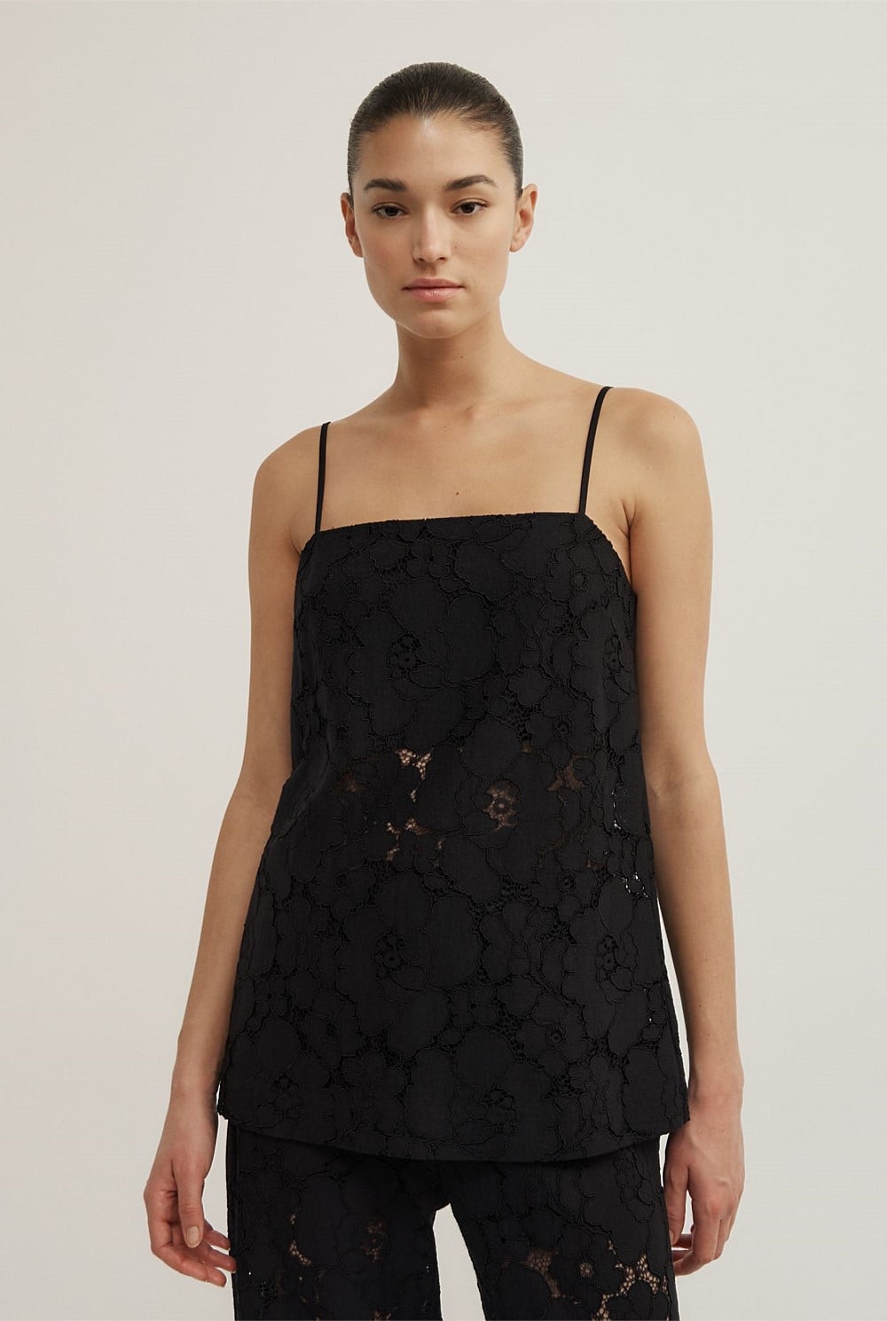 Lace Tie Back Camisole
