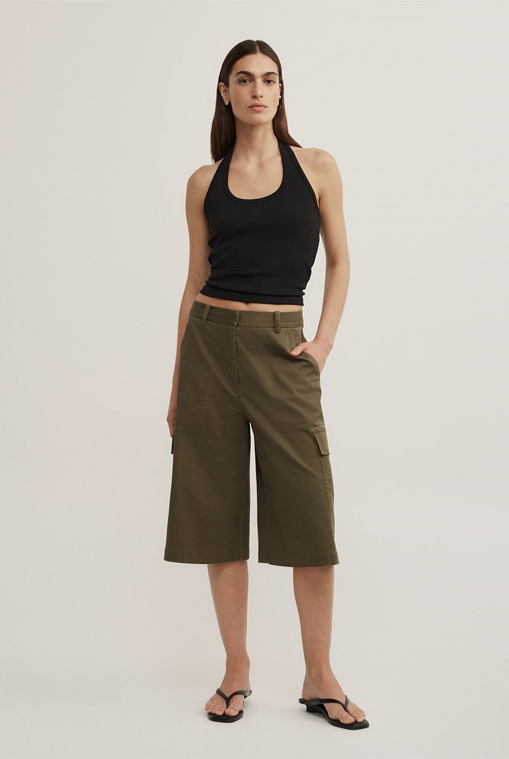 Long Cargo Shorts