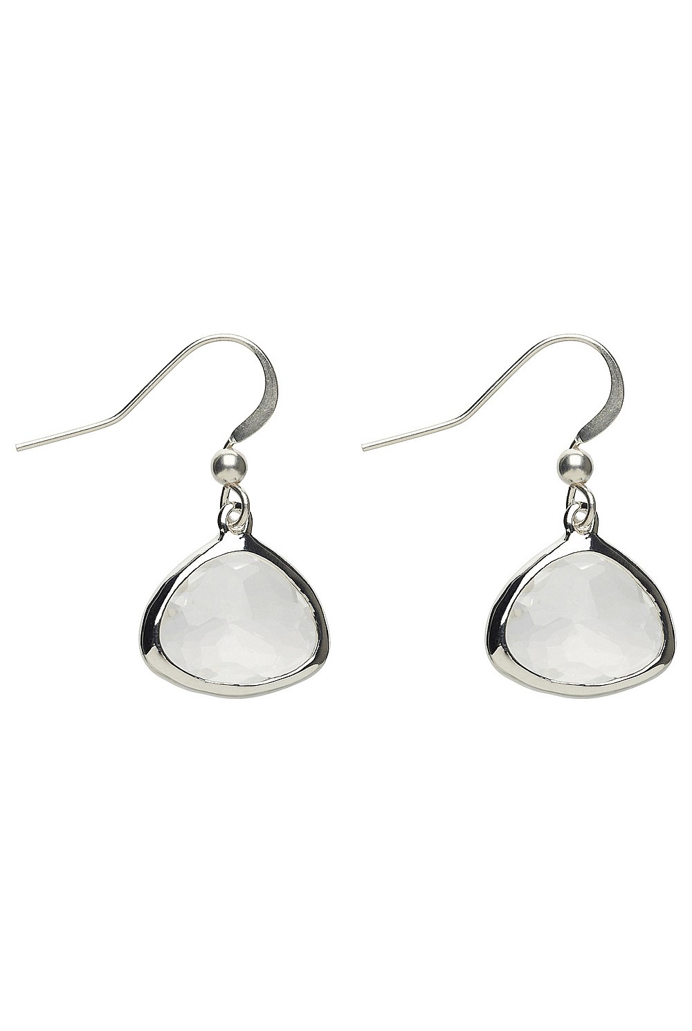 Triangle Crystal Drop Earring