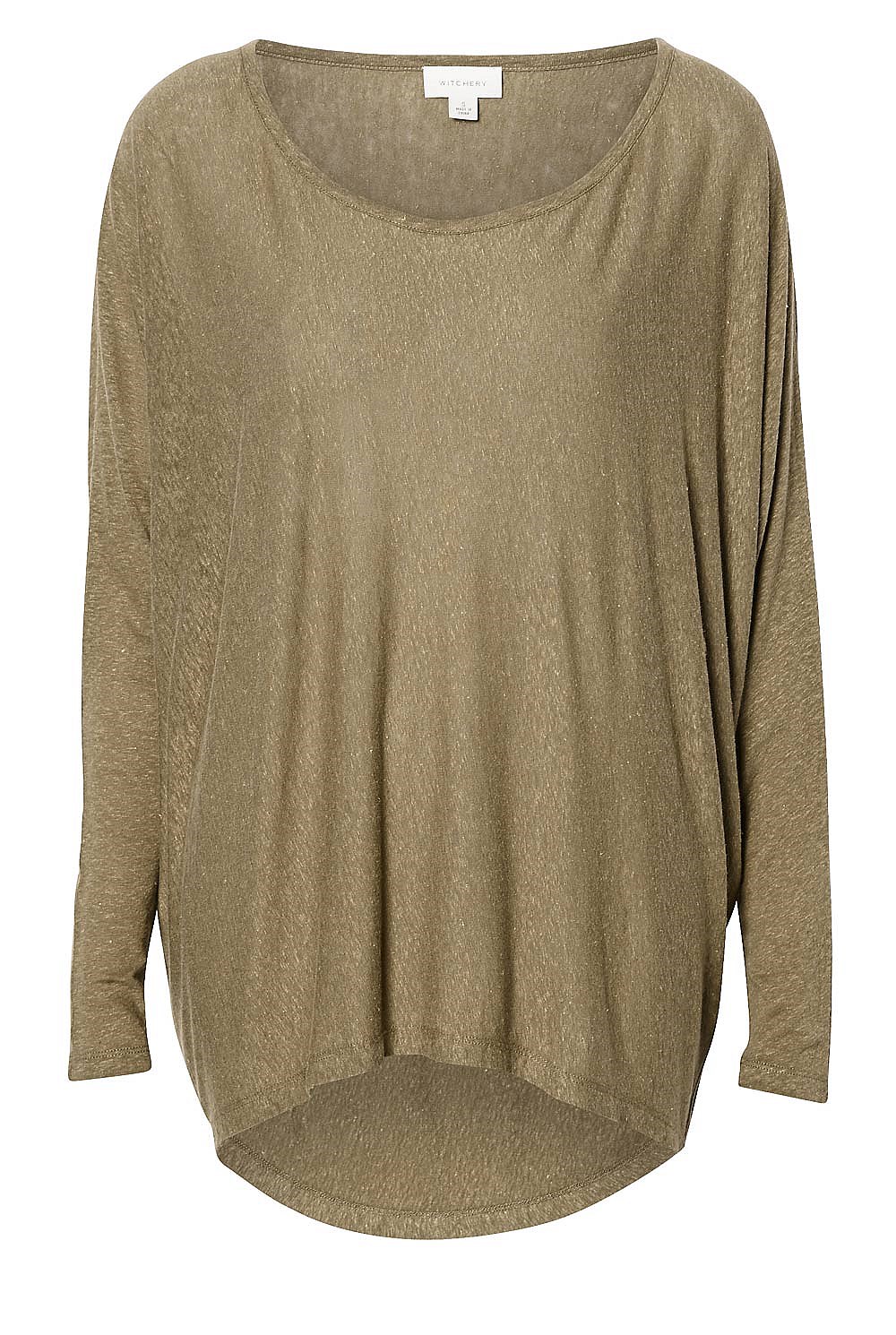 Linen Batwing Top