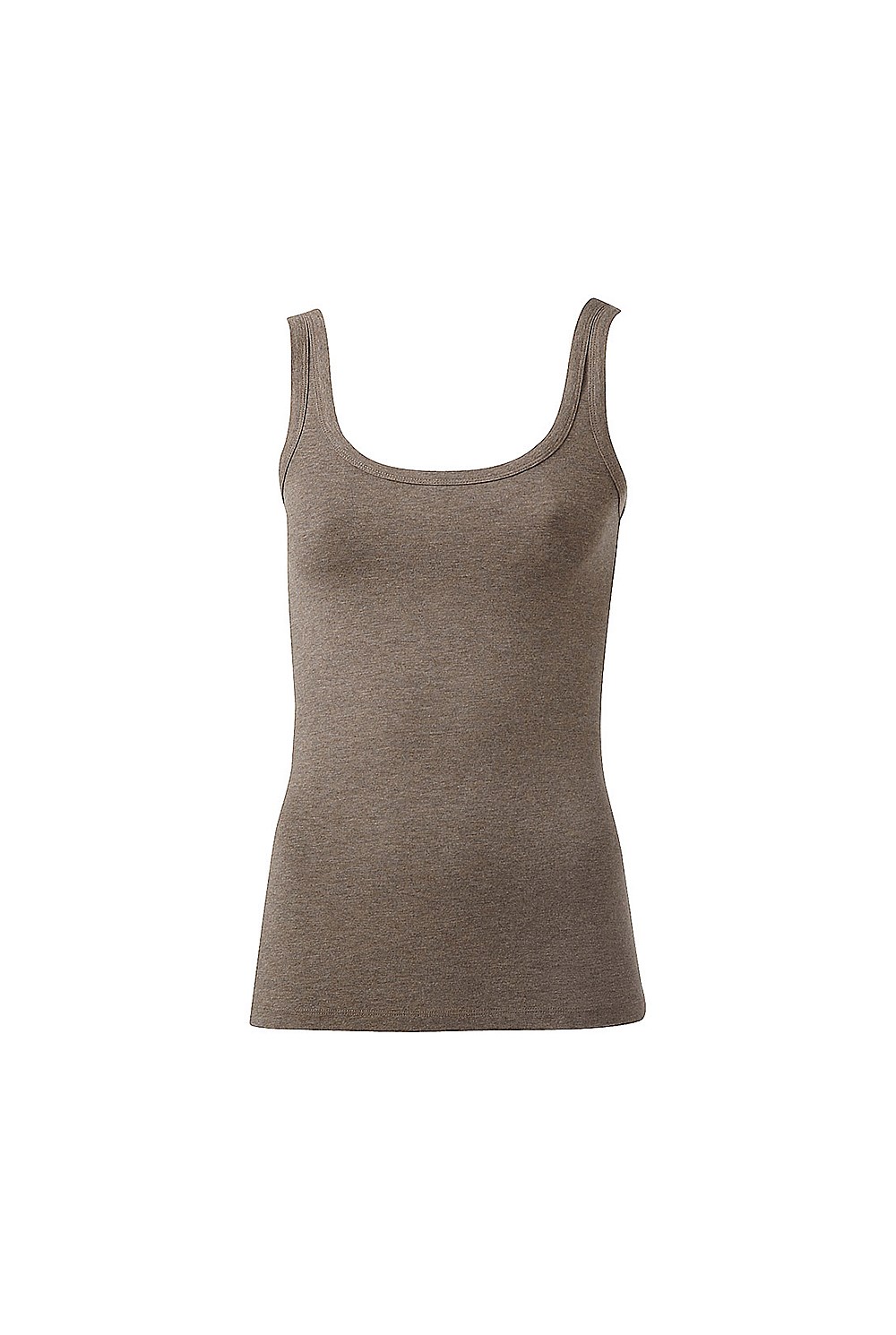 Cotton Basic Scoop Tank