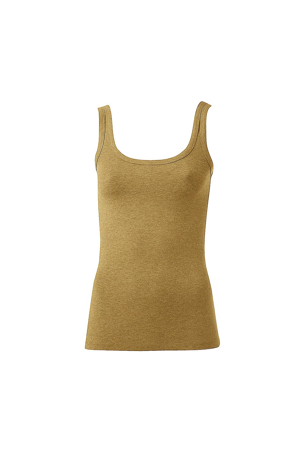 Cotton Basic Scoop Tank