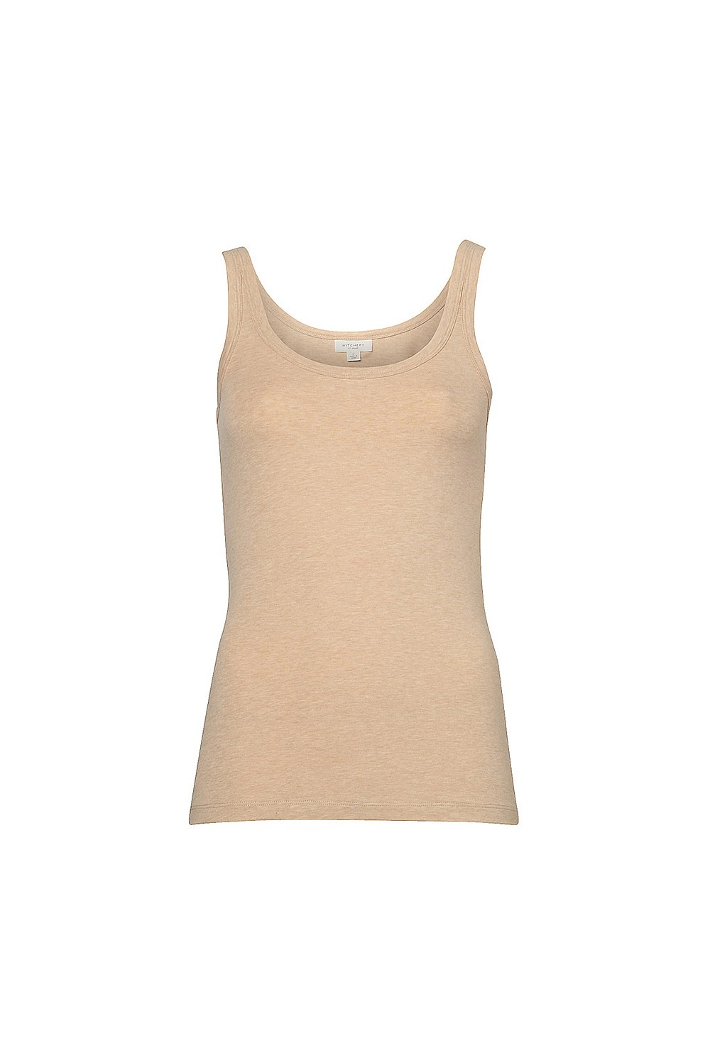 Cotton Basic Scoop Tank