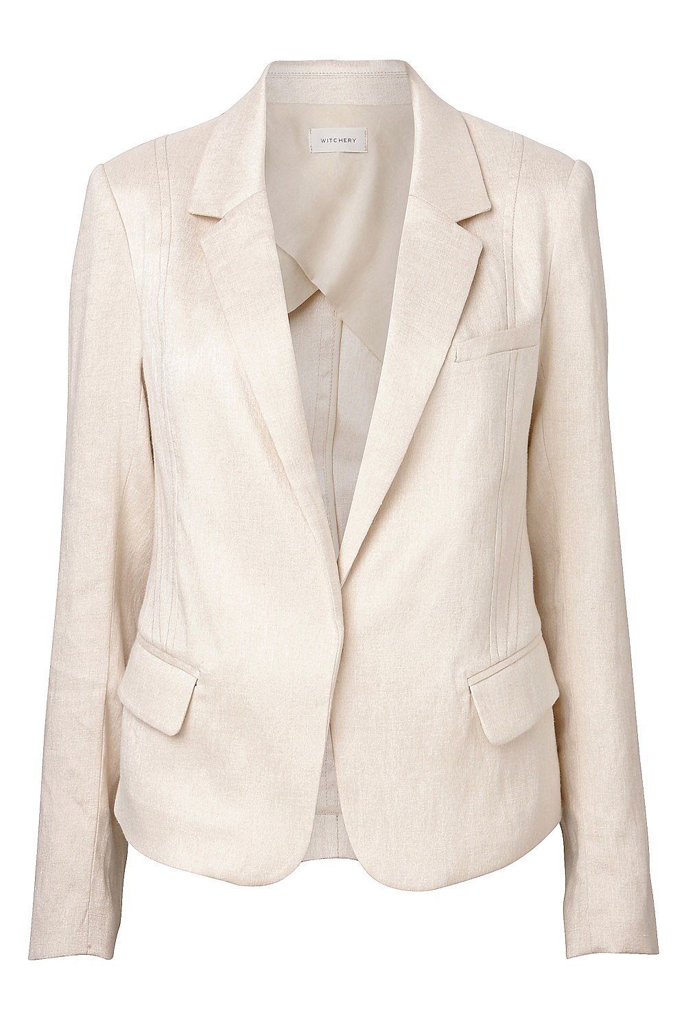 Linen Kick Back Blazer