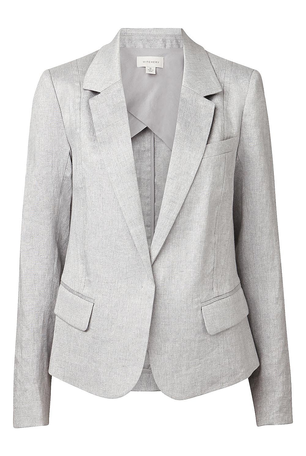 Linen Kick Back Blazer