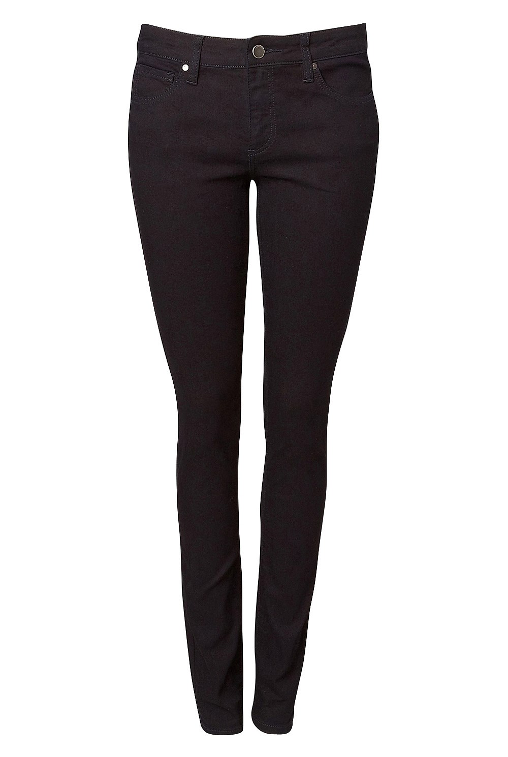 French Navy Skinny Leg Jean