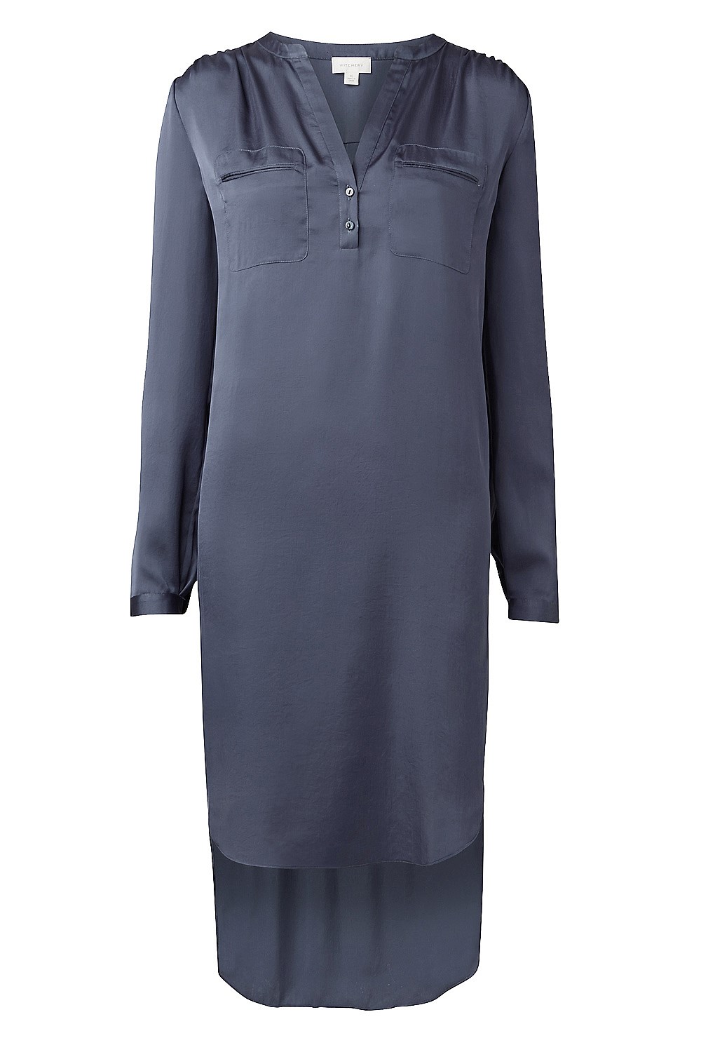 Jet Pocket Shirt Dress