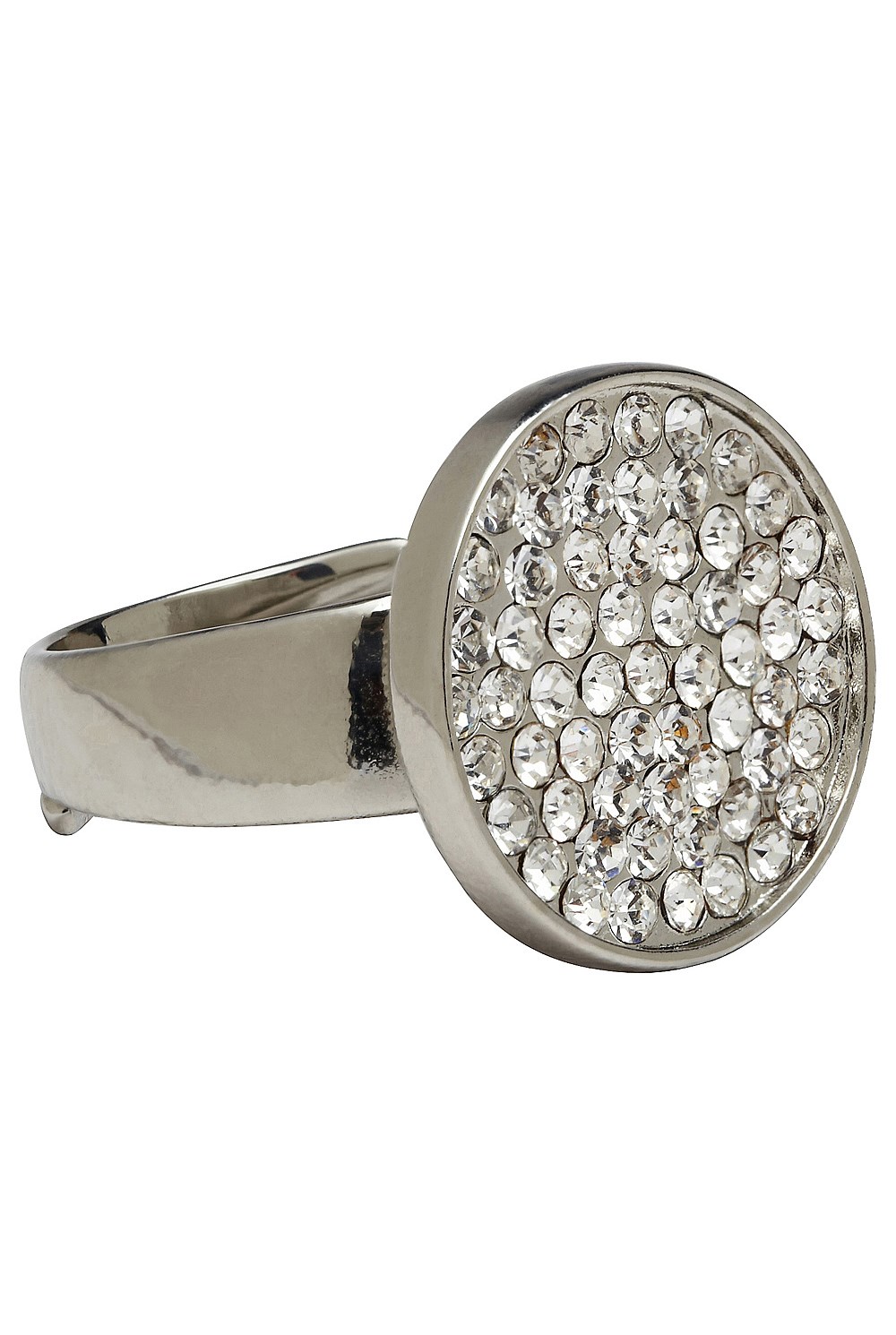 Pitted Crystal Ring