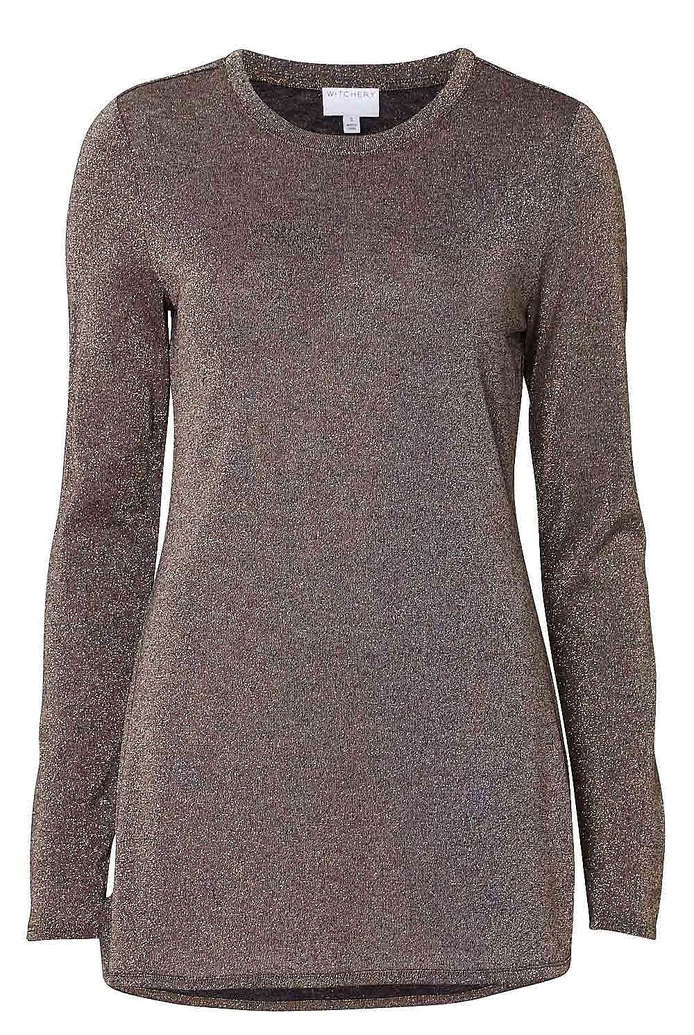 Sheer Lurex Top