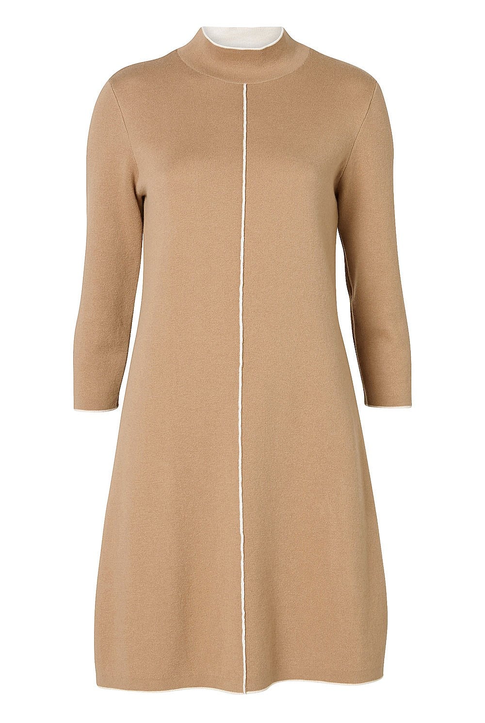 High Neck Knit Shift