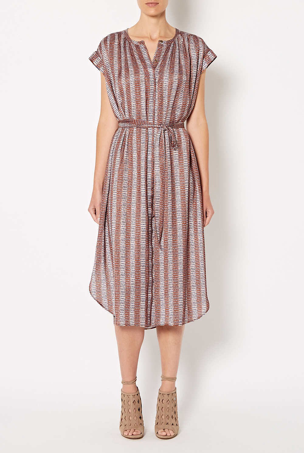 Short Sleeve Midi