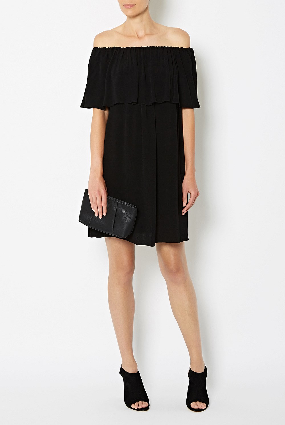 Frill Front Dress