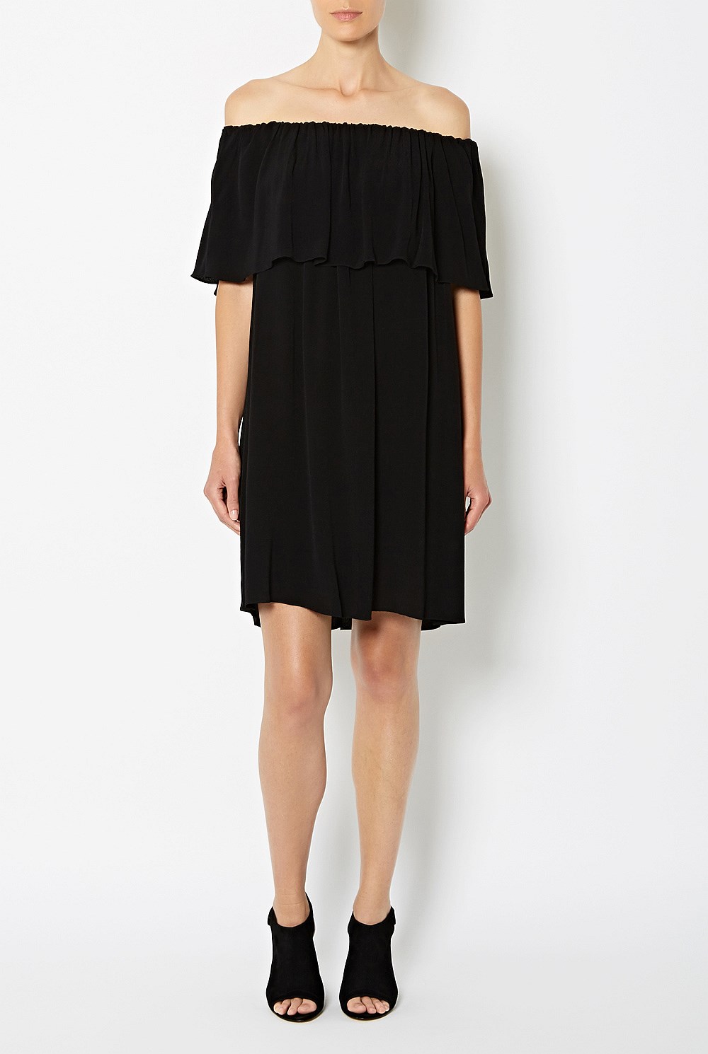 Frill Front Dress