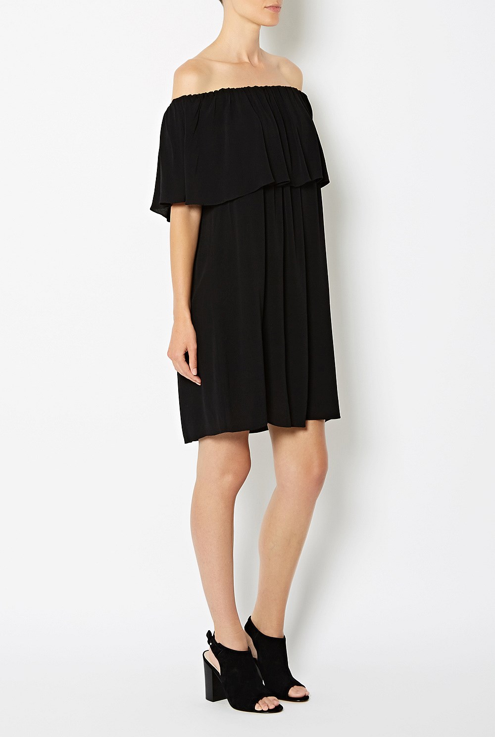 Frill Front Dress