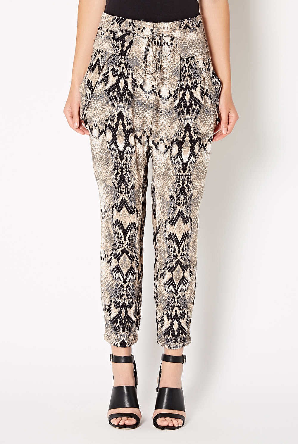 Snake Printed Pants