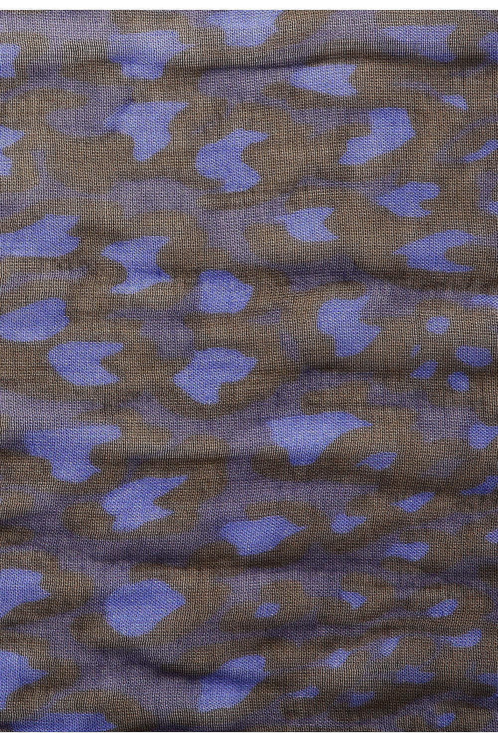 Ultraviolet Leopard Scarf