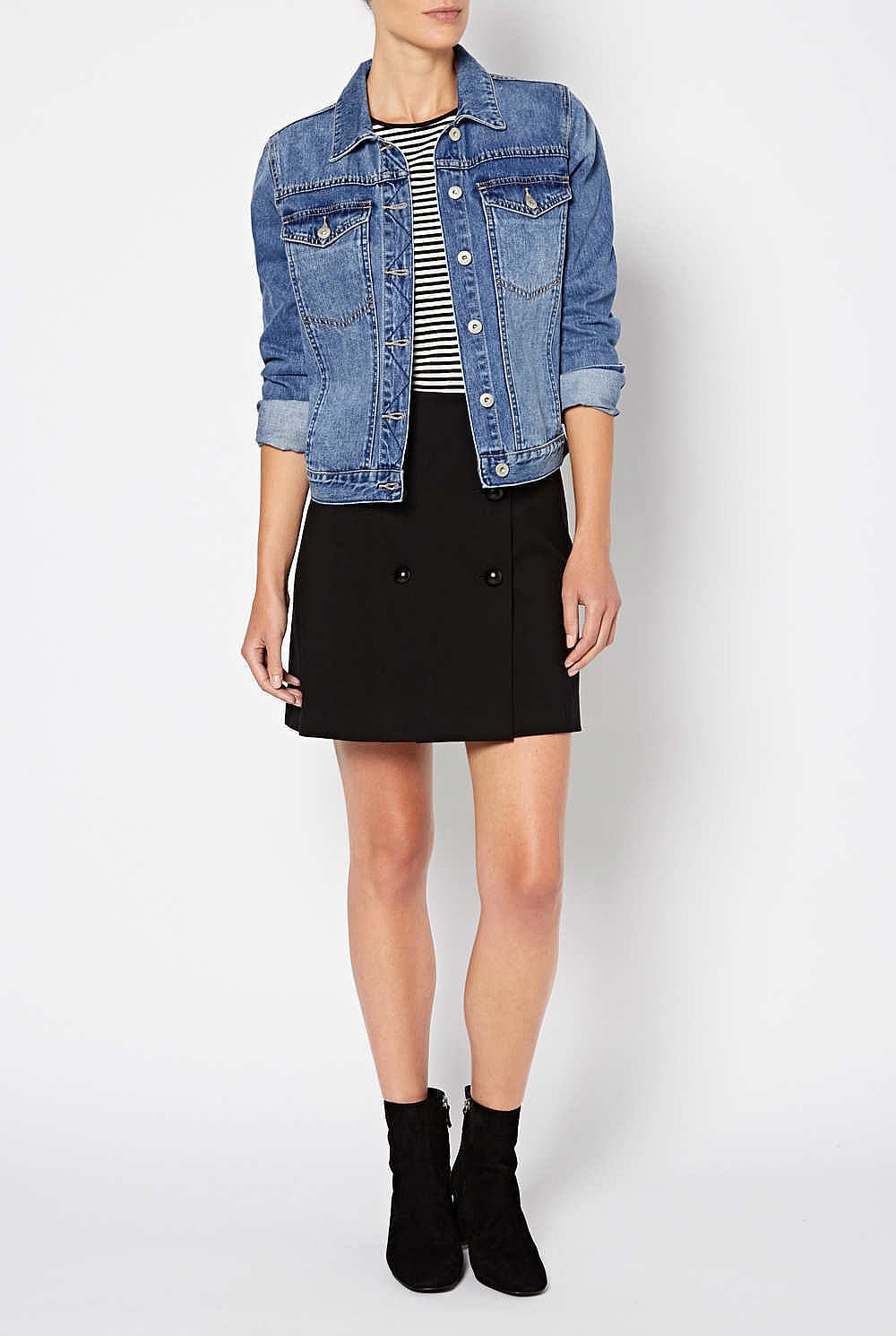 Washed Denim Jacket