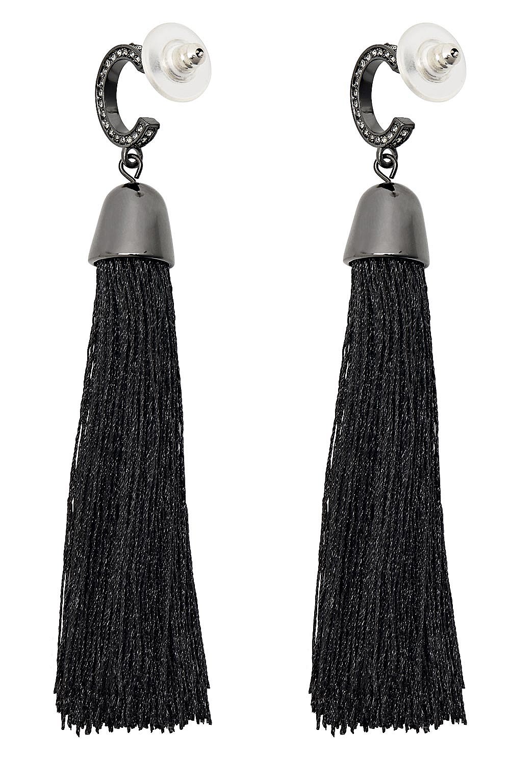 Beaded Tassel Earrings