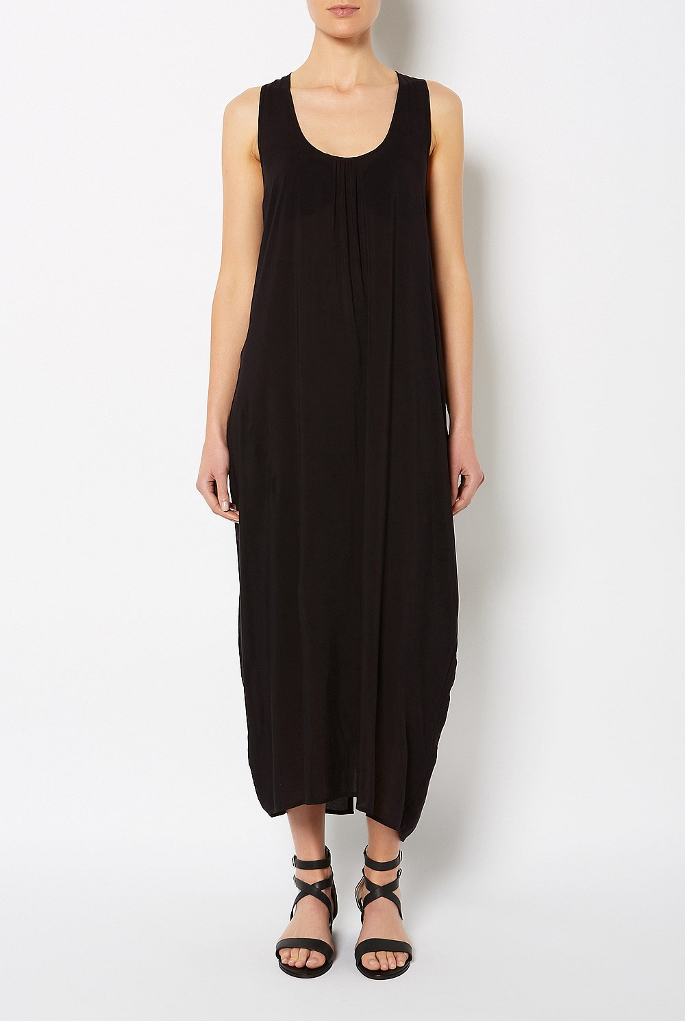 Cross Back Beach Dress