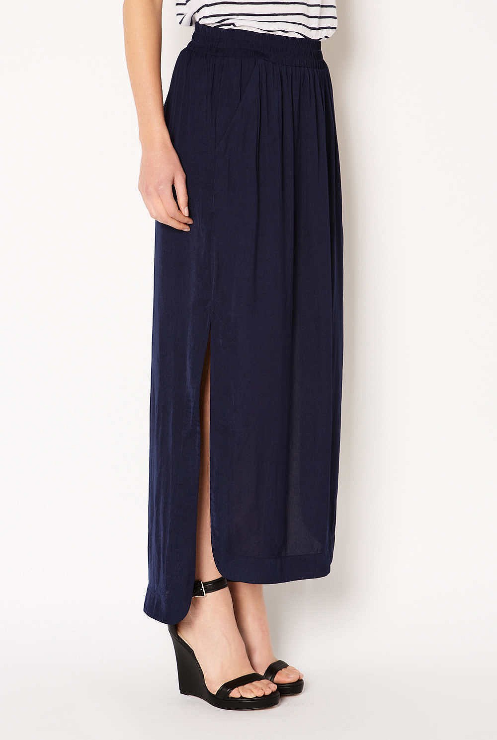 Double Split Maxi Skirt