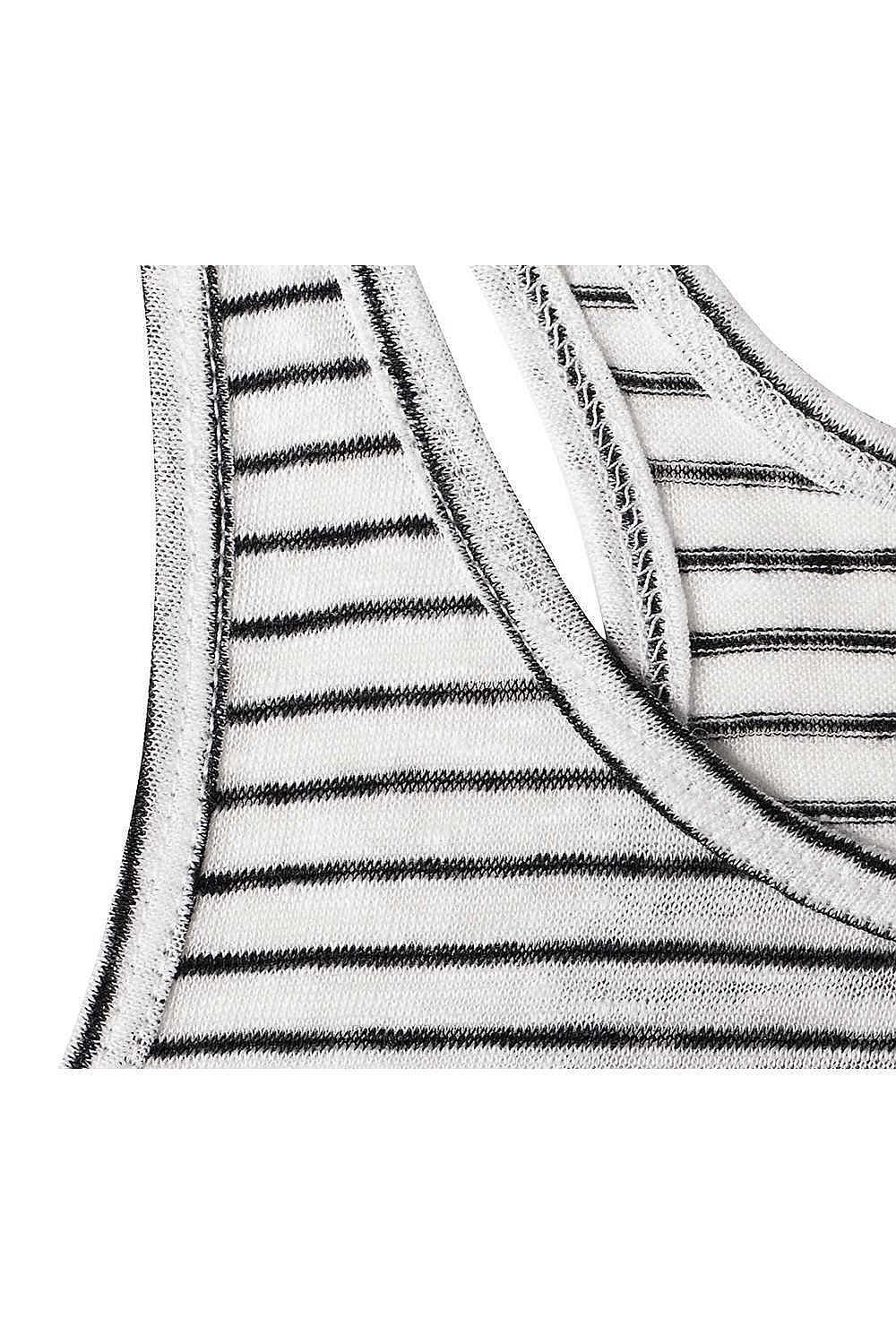 Thin Stripe Racer Back Tank