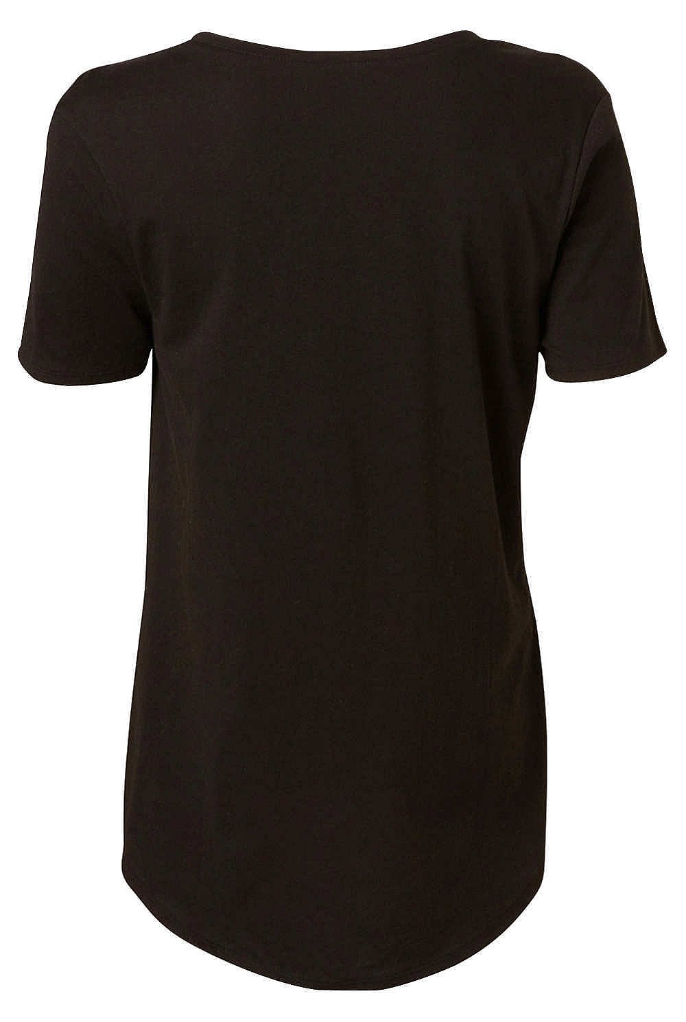 Lace Front High-Low Top