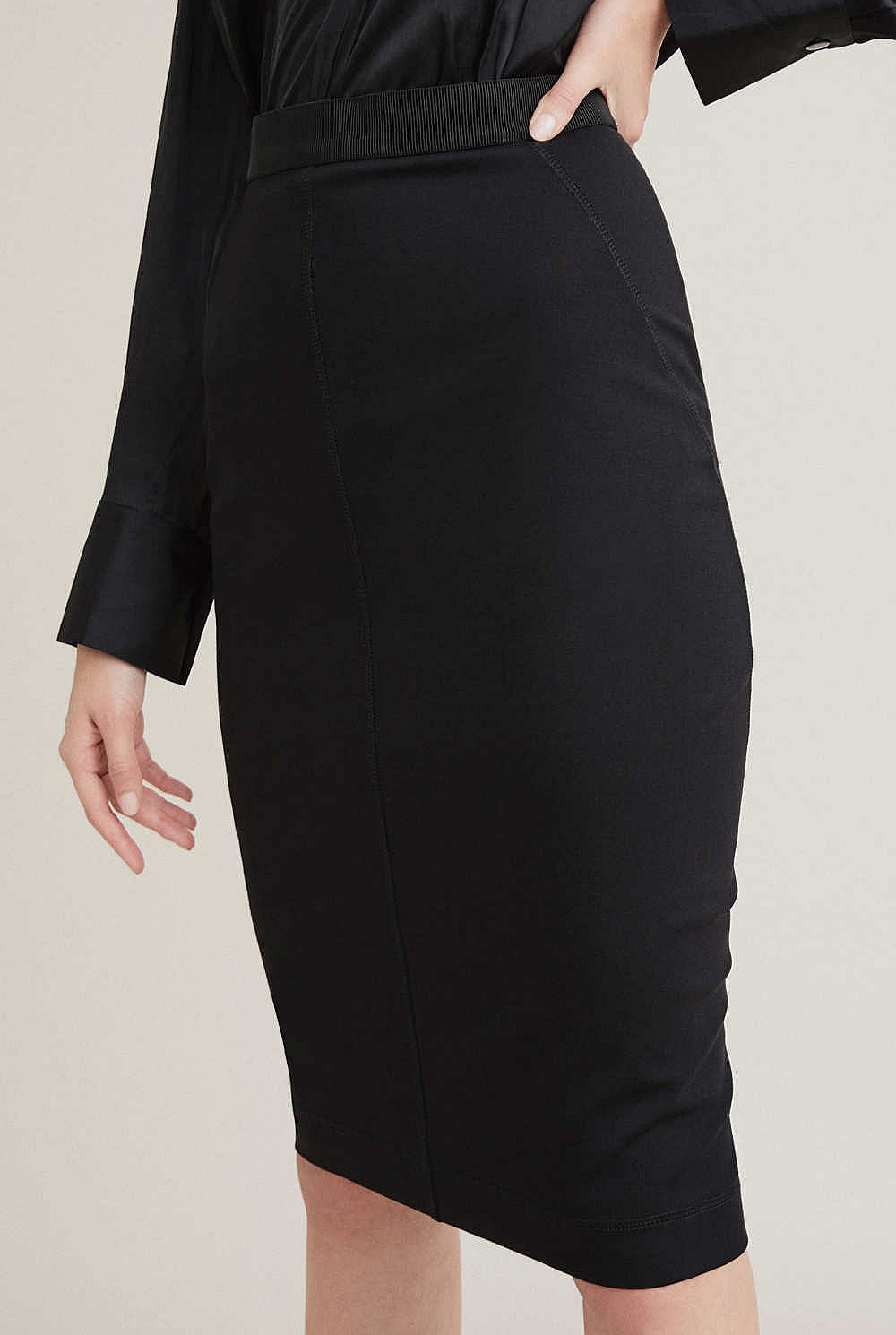 Ponte Pencil Skirt