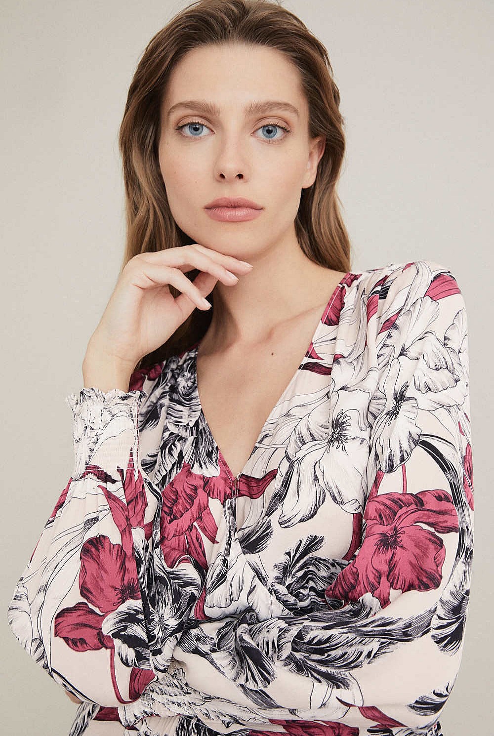 Shirred Waist Dress
