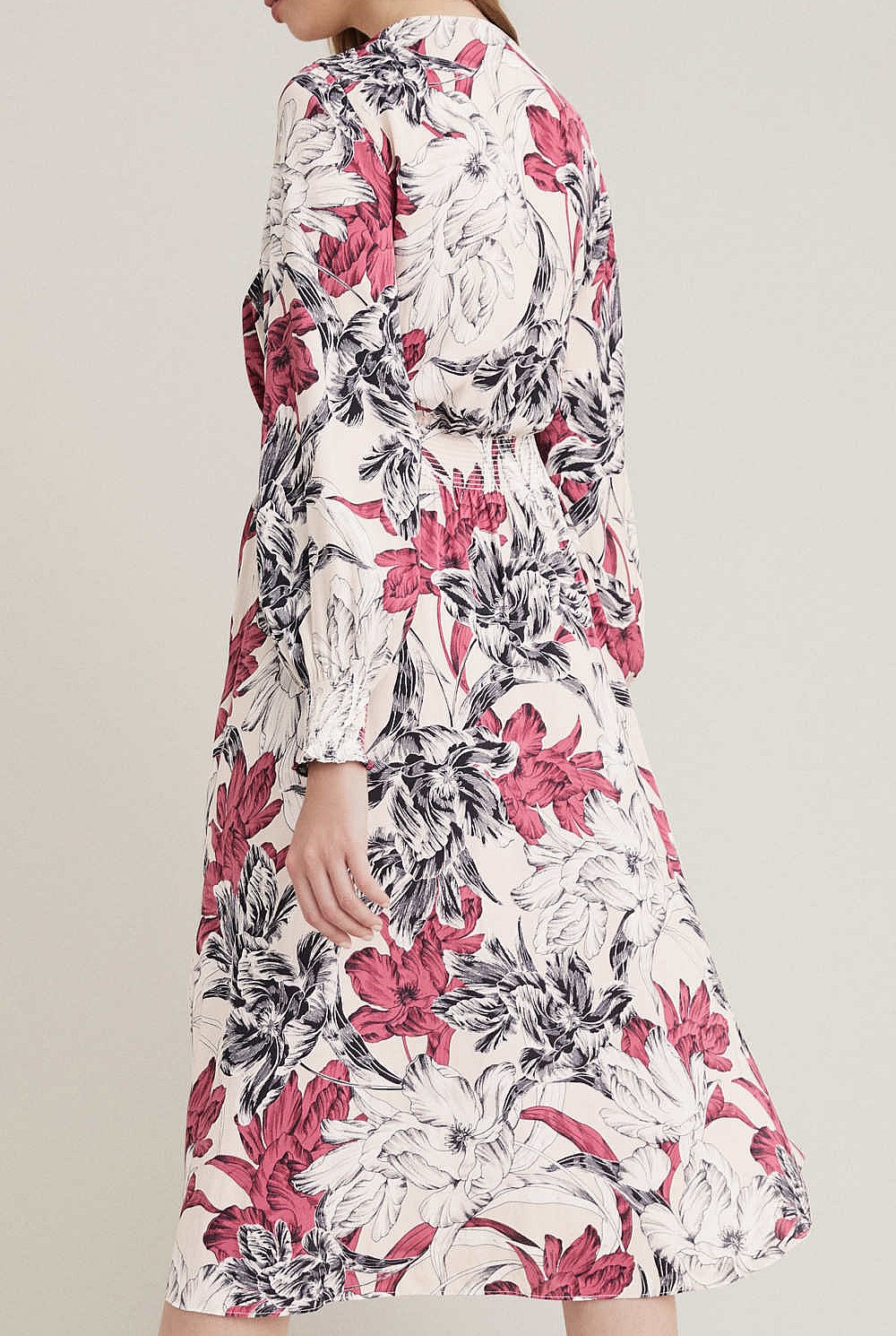 Shirred Waist Dress