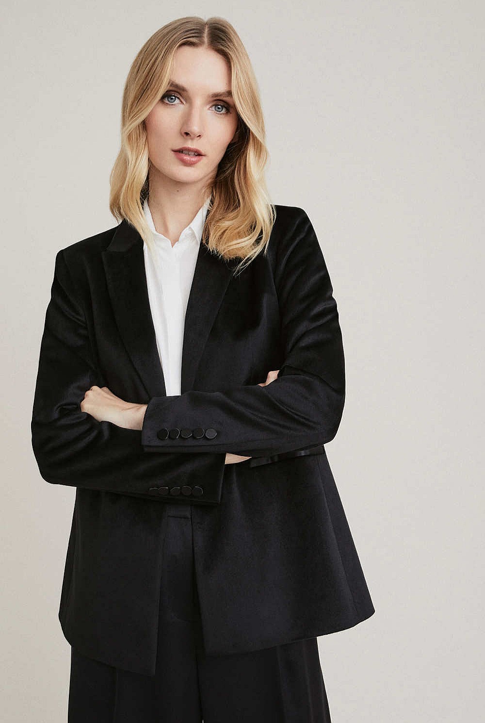 Velvet Blazer