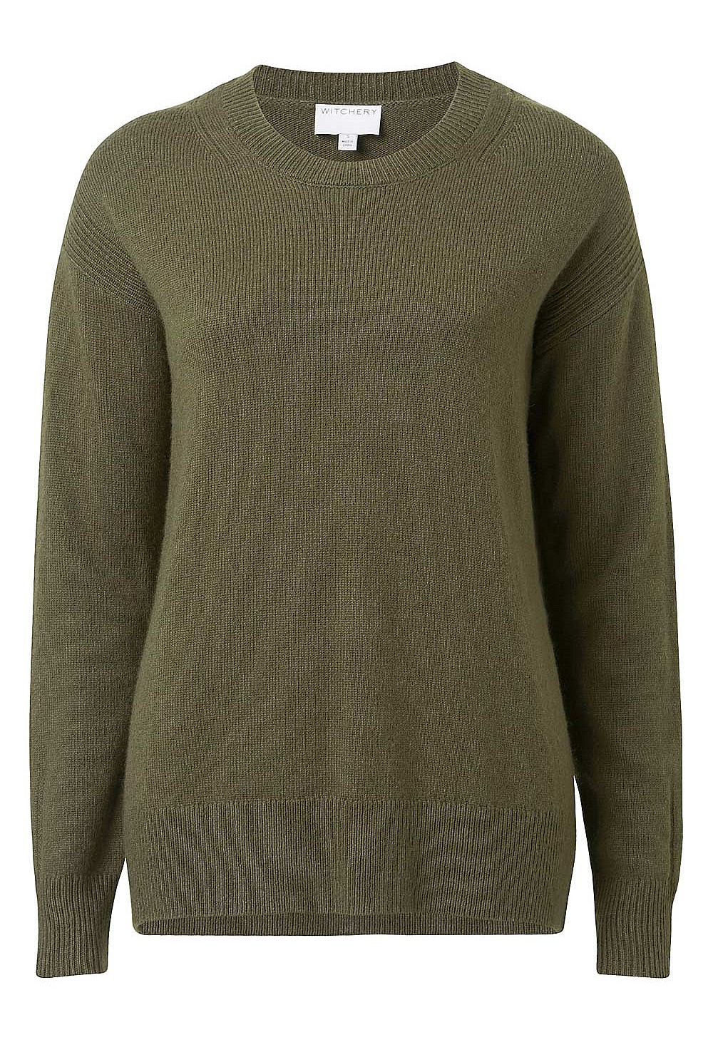 High Lo Crew Knit