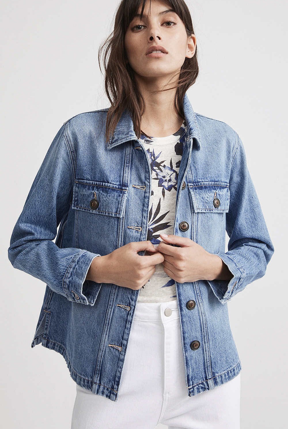 Denim Shacket