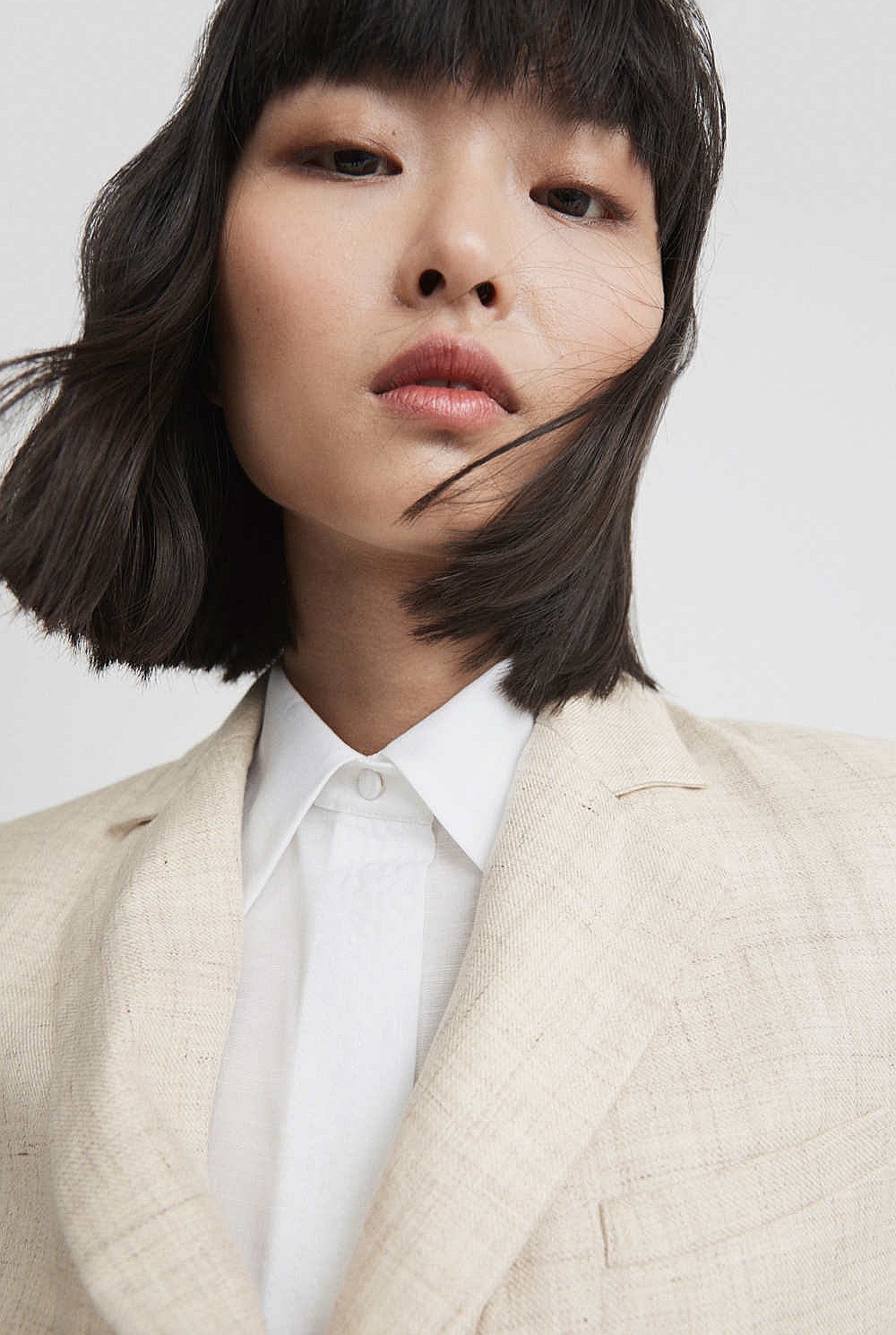 Single-Breasted Detail Blazer