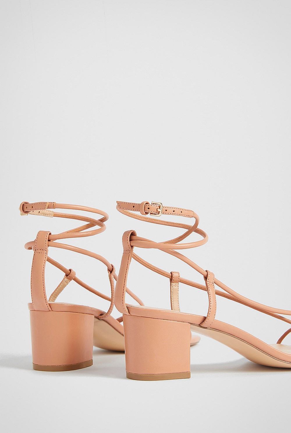 Fiona Leather Heel