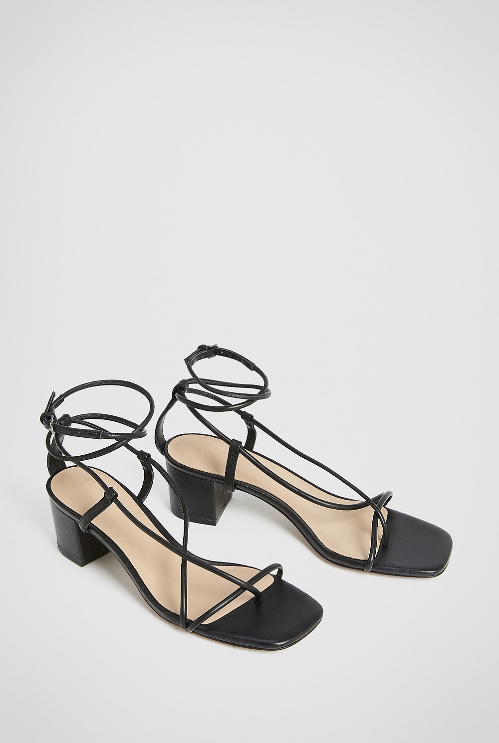 Fiona Leather Heel