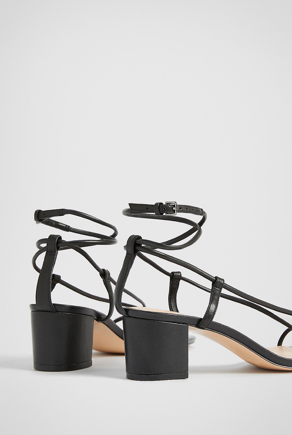 Fiona Leather Heel