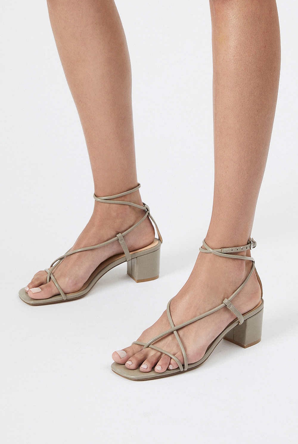 Fiona Leather Heel