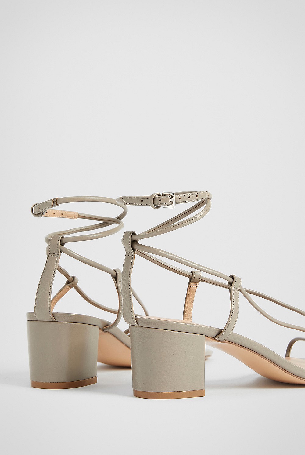 Fiona Leather Heel