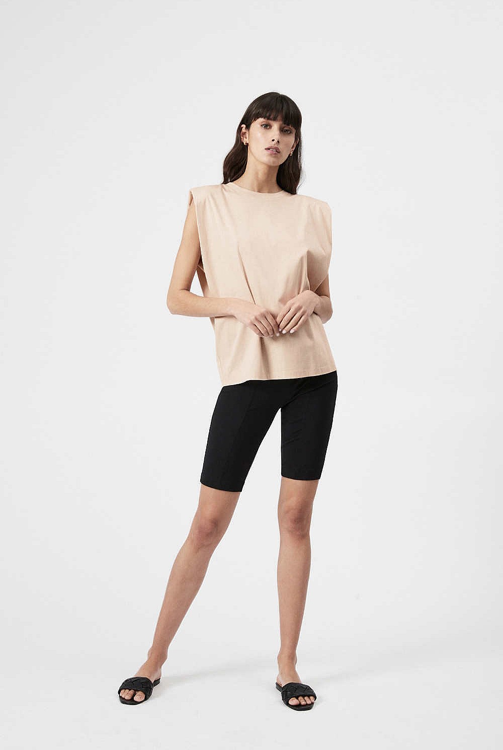 Shoulder Detail Muscle Tank