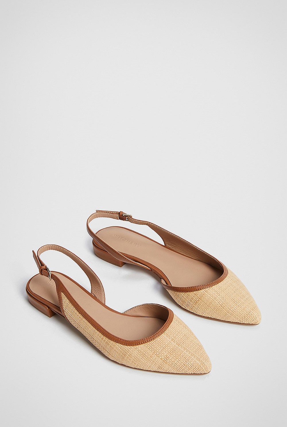 Roxy Raffia Flat