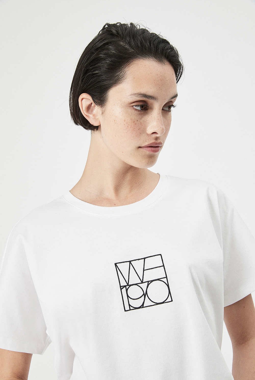 Logo Embroidered Tee
